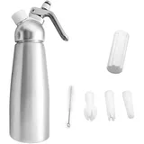 500-ml-sahnespender Aus Aluminium Mit 3 Tüllen Für Die Küche