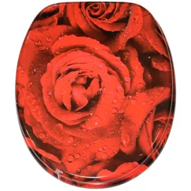 Sanilo WC-Sitz Rosen rot