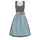 Nübler Midi Dirndl Felicitas braun 36