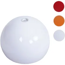 Mendler HWC-M34 1-flg. Ø 40 cm Kunststoff weiß