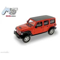 HERPA MicroCity Jeep Wrangler, rot
