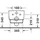 Duravit Balcoon Wand-WC mit WC-Sitz Clay terra Matt