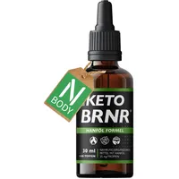 BRNR BODY ONE DROPS, New Balance Tropfen hochdosiert für Männer und Frauen, Keto Diät, 30 ml (1100 Tropfen)