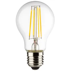 Müller Licht Retro LED-Filament Leuchtmittel Birnenform 4W=38W E27 2700K (Warmwe...