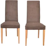 moebel-direkt-online Esszimmerstuhl Stella braun 2er Set