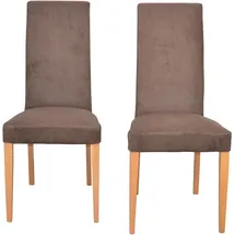 moebel-direkt-online Esszimmerstuhl Stella braun 2er Set