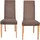 moebel-direkt-online Esszimmerstuhl Stella braun 2er Set