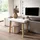 SKRAUT HOME Ausziehtisch 140 x 73 x 90 cm weiß