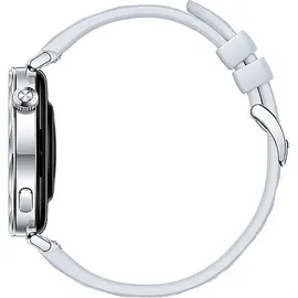 Huawei Watch GT 5 41 mm Silber Fluorelastomer-Armband Hellblau