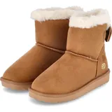 Dockers by Gerli Winterstiefel Mädchen, Braun 32 EU