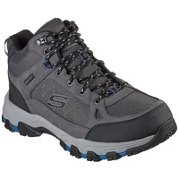 Skechers Stiefelette Stiefelette Leder - Grau - 45