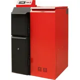 ThermoFlux Pelletkessel | Pelling 50 ECO | 51kW | 185kg Behälter rechts