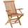 Mr. Deko Andover Klappsessel 53 x 60 x 89 cm natur