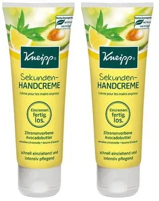 Kneipp Sekunden-HANDCREME Doppelpack 2X75 ml Creme