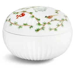 Kähler Design - Hammershøi Bonbonniere Weihnachten, weiß mit Dekoration