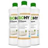 BiOHY Premium Polsterreiniger Textilreiniger, Polsterreinigungsmittel, Sofa Reiniger 3er Pack (3 x 1 Liter Flasche)