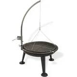 DEMA Schwenkgrill Holzkohlegrill 3-beinig Ø 55 cm "Oregon"