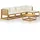 vidaXL Garten-Lounge-Set 6-tlg. creme Akazie