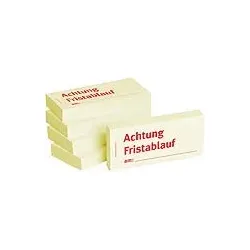 BIZSTIX Haftnotiz Achtung Fristablauf 1301010153 5ST