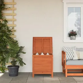 furnicato Gartentruhe 50 x 49 x 56,5 cm 1-tlg. Braun