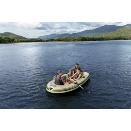 BESTWAY Hydro-Force Schlauchboot Komplett-Set Voyager X3 294 x 137 x 39 cm