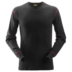 Snickers ProtecWork, Langarm-Rundhalsshirt 5 schwarz