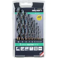 Alpen MAYKESTAG Spiralbohrer D338N HSS 1,0-10,0 - 1mm stg.