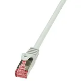 Logilink CQ2012S RJ45 Patchkabel CAT 6 S/FTP 0,25 m Grau