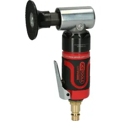 KS Tools SlimPOWER Mini-Druckluft-Schleifmaschine für große Pads, 19000 U-min - 515.5580