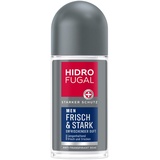 Hidrofugal Men Frisch & Stark Roll-on (50 ml), starker Antitranspirant Schutz mit erfrischendem Duft, langanhaltendes Deo für Männer ohne Ethylalkohol