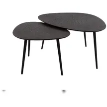 KAWOLA Lauca Schwarz Metall 59 x 41 x 80 cm