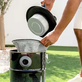 Cecotec Conga Ash 4000 Home. 1200W Leistung, Saugkraft 18kPa, Metallbeschichteter Schlauch, Metallgitterfilter, 38mm Düse