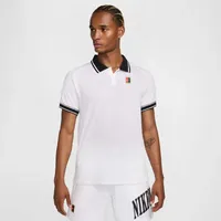 Nike Court Heritage Herren Shirt white/black L