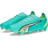 Puma Ultra Ultimate FG/AG Fußballschuhe 03 electric peppermint/white/fast yellow 47