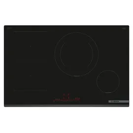 Bosch Backofen-Set Teleskopauszug + Induktionskochfeld autark 80cm