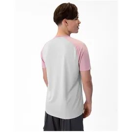 Jako T-Shirt Iconic - soft grey/dusky pink/anthra light