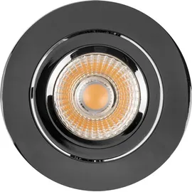 Sigor DILED 6W 380lm 3000K schwarz-chrom