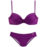 LASCANA Bügel-Bikini Damen Lila 38 Cup F