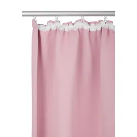 OTTO home Verdunkelungsvorhang OTTO HOME "Solana, Gardinen mit Kräuselband, Vorhänge, Wohnzimmer, modern" Gr. 4, rosa, B:140cm H:245cm, Polyester, Gardinen, 2er-Set Verdunklungsvorhang mit Thermofunktion, Bestseller, einfarbig