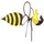 HQ Spin Critter Bee Windspiel Gelb/Schwarz