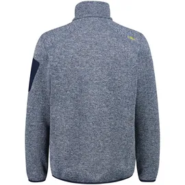 CMP Herren Unterjacke Herren Fleecejacke, Größe 54 in Grau B.Blue-Bluestone 10NU