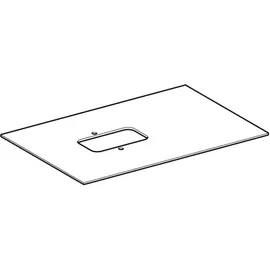 Geberit Waschtischunterschrank 1 Glaseinlegeboden 0 x 0 x 0 cm Schwarz