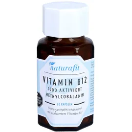NATURAFIT Vitamin B12 1000 aktiviert Kapseln