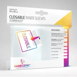 Gamegenic Closable Inner Sleeves