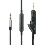 Audio-Ersatzkabel mit integriertem Mikrofon, Lautstärkeregler, kompatibel mit Bose QC15 QuietComfort 15 Kopfhörern, Audiokabel, kompatibel mit Samsung Galaxy, Huawei, Android