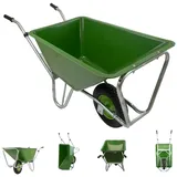 Baumarktplus Hofkarre XL 220 L 300 kg Luftrad Futterkarre Schubkarre Pferde Hof...