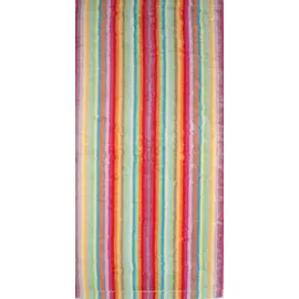 CAWÖ Life Style Streifen 7008 Saunatuch 70 x 180 cm multicolor