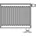 Ventilheizkörper 600 x 2000 mm 0 W weiß rechts