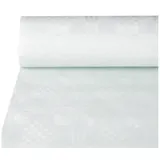 Papstar Tischdecke Einweg 12542 100 x 500 cm Weiß