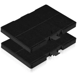 bosch, vioks Ersatzfilter Set 2x wie Bosch 11026771 DHZ5346 320x215mm für Dunstabzugshaube